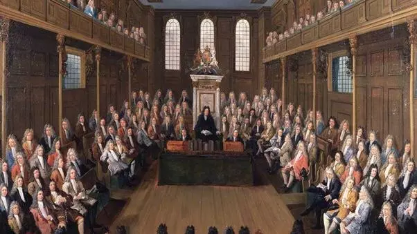 house of commons in session