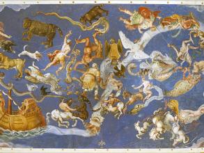 1599px le plafond de la salle de la mappemonde palais farnese caprarola italie