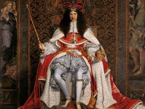 charles ii of england in coronation robes