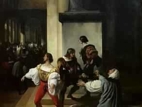 francesco hayez, lampugnanis conspiracy (1826)