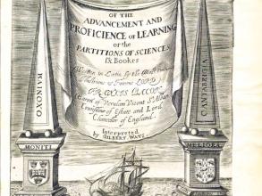 Francis Bacon's Advancement and Proficience of Learning Oxford 1640