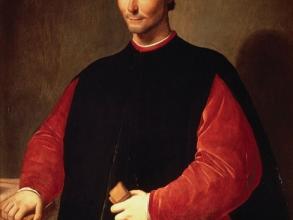 santi di titos portrait of niccolo machiavelli, vecchia cancelleria florence