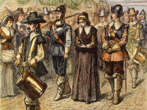 the execution of quaker mary dyer 1 june 1660 19th century picture the granger collection new york